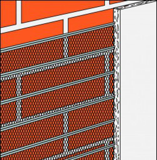 Picture of Galvanised Rib Lath Mesh