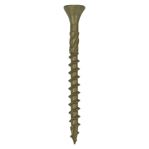 Picture of C2 4.5mm x 75mm Green TX20 Decking Screws (Box of 250)