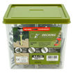 Picture of C2 4.5mm x 75mm Green TX20 Decking Screws (Box of 250)