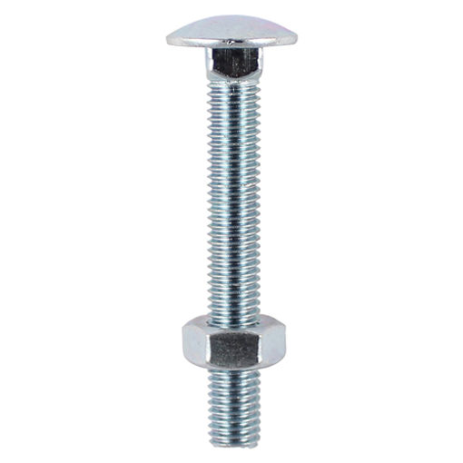 Picture of M10 x 180mm Carriage Bolt & Hex Nut