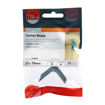 Picture of 25mm x 25mm x 16mm Corner Braces (Pack of 4)