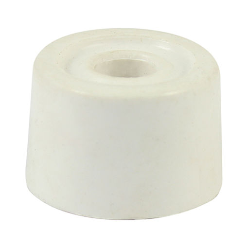 Picture of White PVC Door Stops (Pack of 2)
