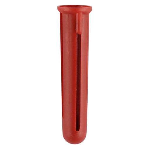 Picture of Red Plastic Wall Plugs