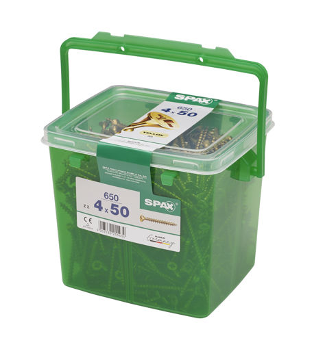 Picture of Spax 5.0mm x 100mm Countersunk Screws (Tub of 135)