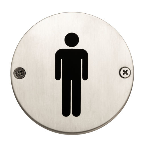 Picture of 75mm "Male" Door Sign