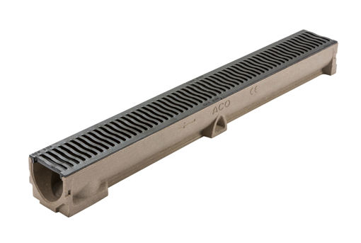 Picture of ACO RainDrain Channel with Cast Iron Grating