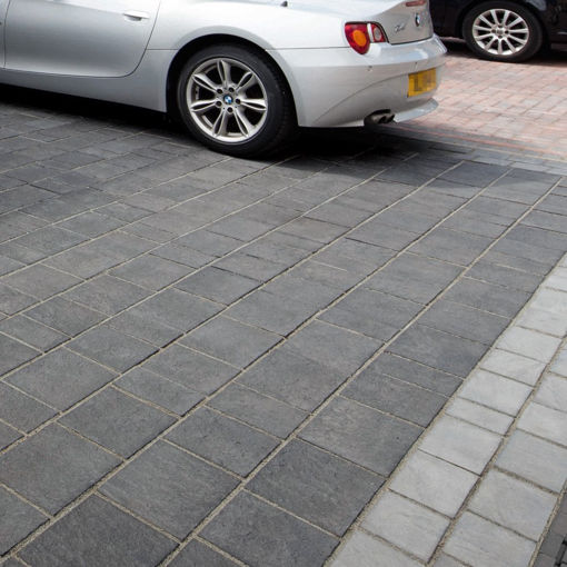 Picture of Marshalls Drivesys Patented Driveway System Flamed Stone