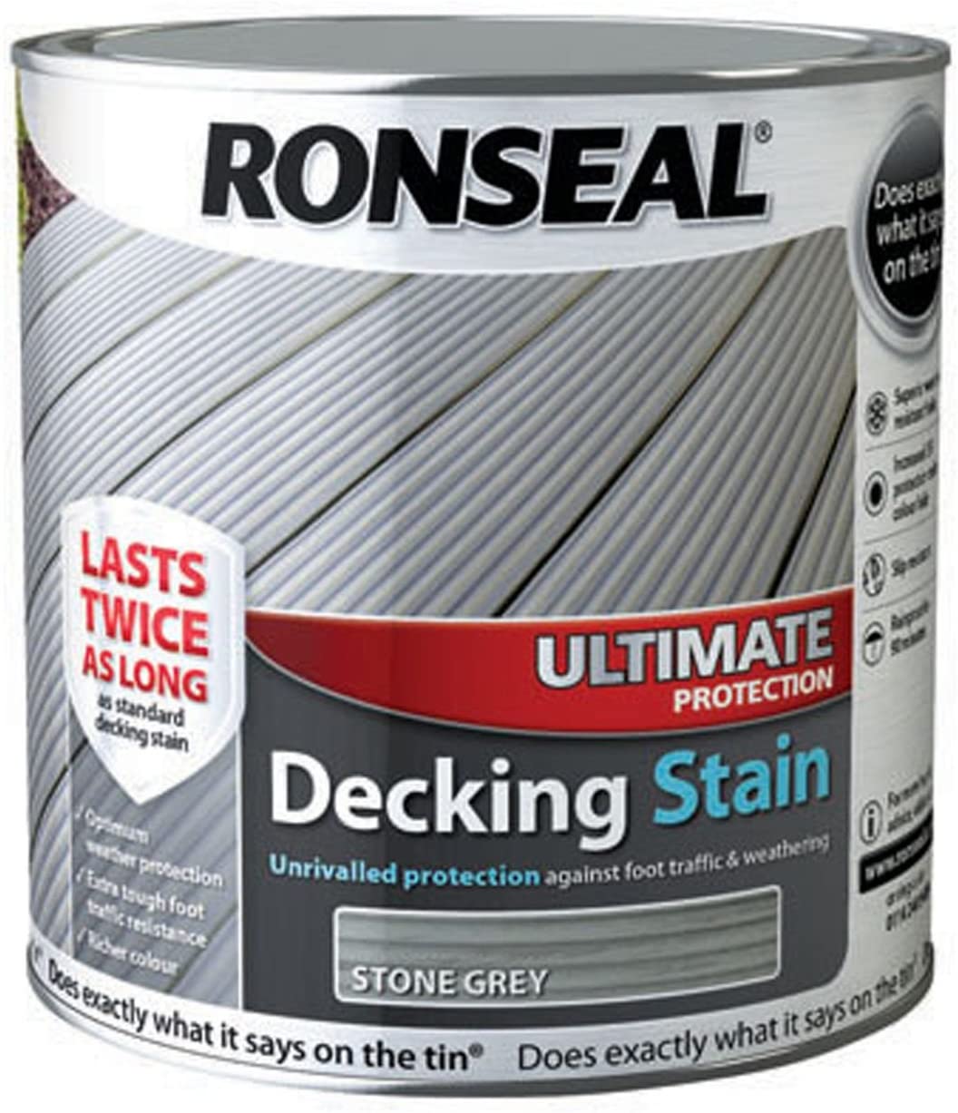 Ronseal New Ultimate Decking Rescue Paint Stone 2.5LKellaway Building Supplies