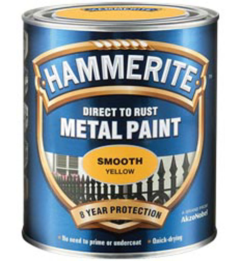 Picture of Hammerite Smooth Direct To Rust Metal Mixed Paint