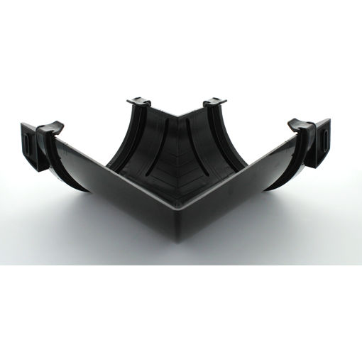 Picture of Hunter 125mm Black 90 Degree Internal Angle