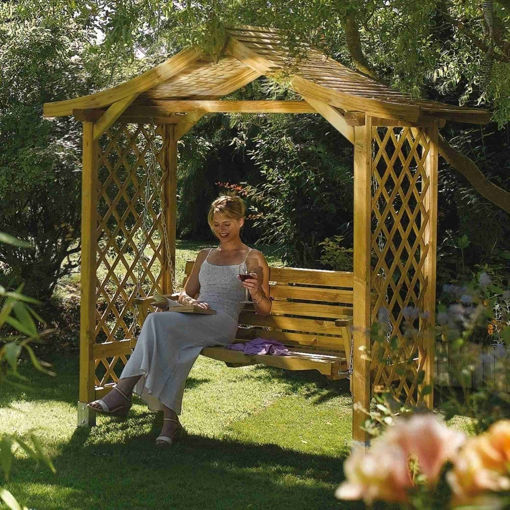 Picture of Dartmouth Swing Seat Arbour