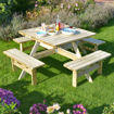 Picture of Square Picnic Table