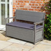 Picture of Alderley Rattan Storage Bench