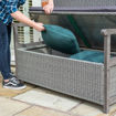 Picture of Alderley Rattan Storage Bench