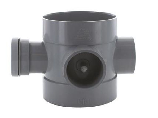 Picture of Hunter 110mm x 32mm Grey Short Boss Pipe