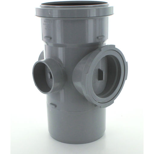Picture of Hunter 110mm Grey Access Pipe Spigot Tail