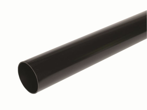 Picture of Hunter 110mm Grey Plain Ended Soil Pipe 3m