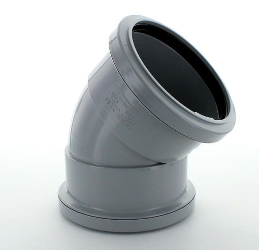 Picture of Hunter 110mm Grey 135 Degree Double Socket Bend