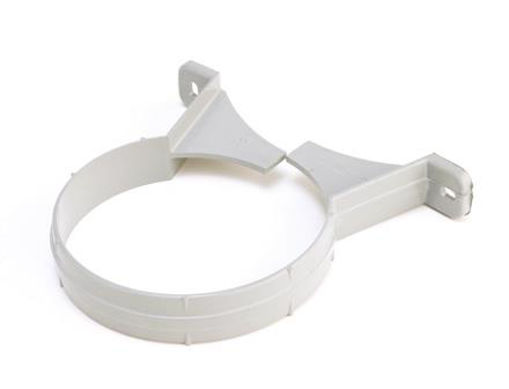 Picture of Hunter 110mm White Barrel Fixing Pipe Bracket