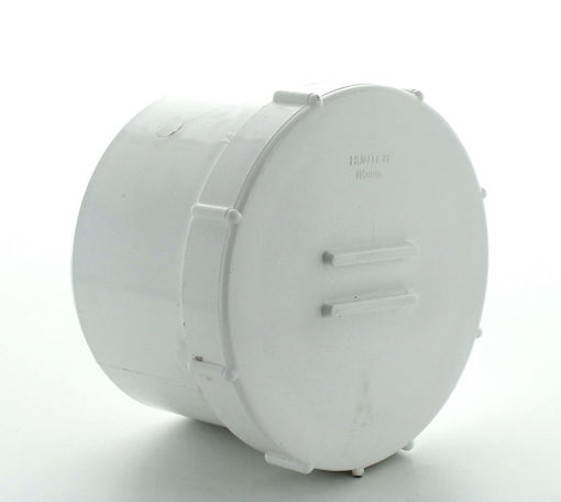 Picture of Hunter 110mm White Spigot Tail Access Cap