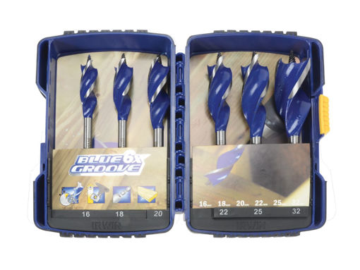 Picture of Irwin Blue Groove 6X Wood Drill Bit Set