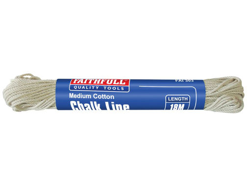 Picture of Faithfull 18m Medium Cotton Chalk Line