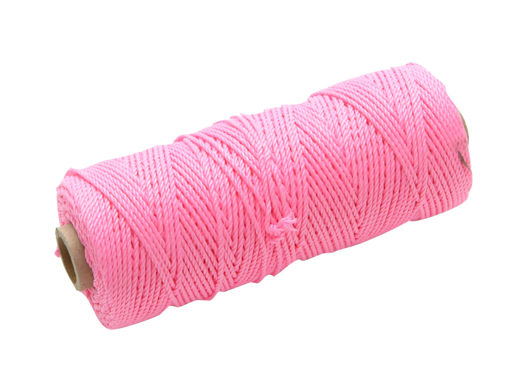 Picture of Faithfull 105m Hi-Vis Pink Nylon Brick Line