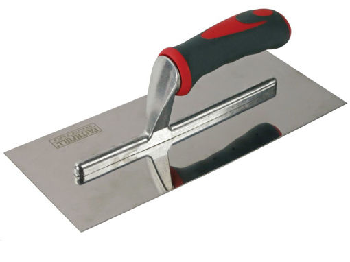 Picture of Faithfull 280mm Soft Grip Stainless Steel Plasterers Trowel