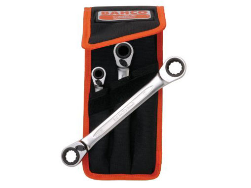 Picture of Bahco Reversible Ratchet Spanner Set