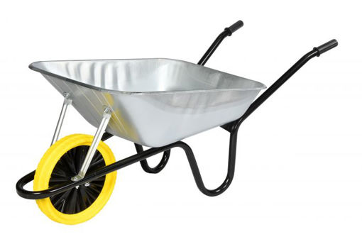 Picture of Vanguard 90 Litre Galvanised Wheelbarrow with Puncture Proof Wheel