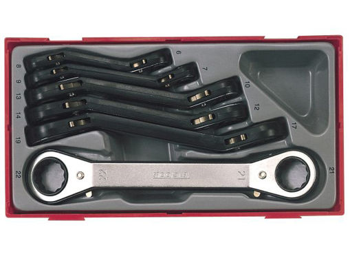Picture of Teng Metric Ratchet Ring Spanner Set (Pack of 6)