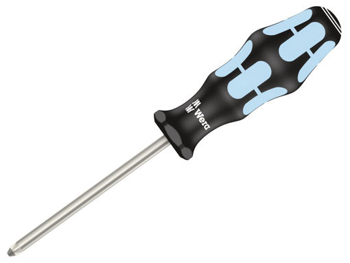 Picture of Wera PZ2 x 100mm Kraftform Plus 3355 Stainless Steel Pozidriv Tip Screwdriver