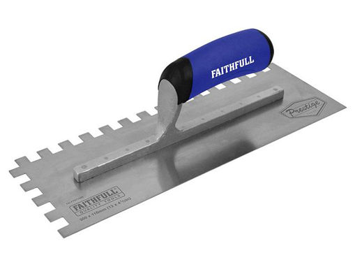 Picture of Faithfull 11" Prestige Notched Trowel