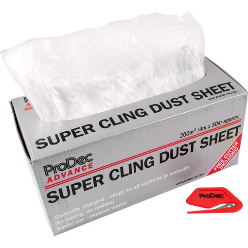 Picture of ProDec Advance Super Cling Dust Sheet