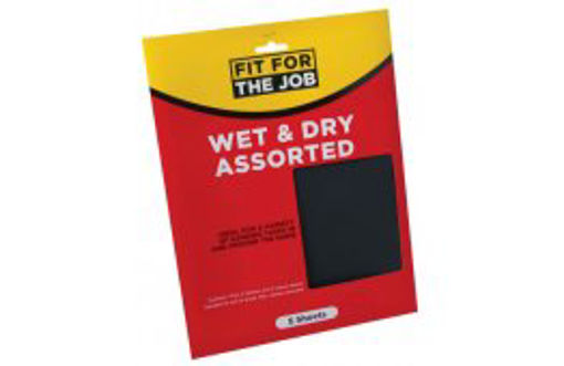 Picture of FFJ Assorted Grade "Wet & Dry" Sandpaper