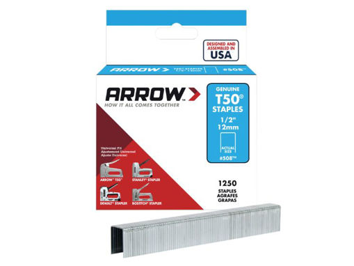 Picture of Arrow 12mm T50 Staples