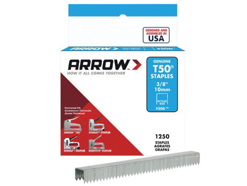 Picture of Arrow 10mm T50 Staples