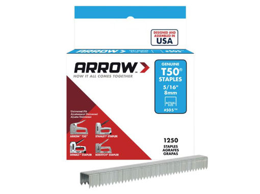 Picture of Arrow 8mm T50 Staples