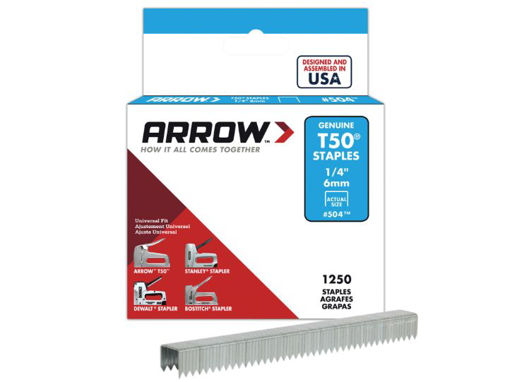 Picture of Arrow 6mm T50 Staples