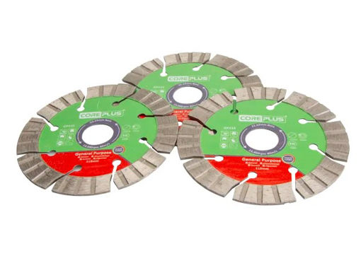 Picture of CorePlus 115mm Hybrid Diamond Blade Set