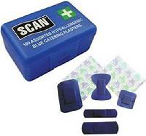 Picture of Scan Assorted Hypoallergenic Blue Plasters