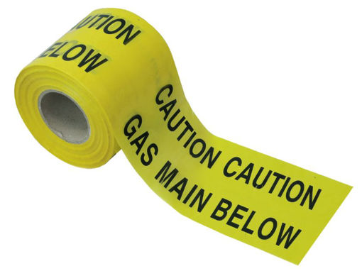 Picture of Faithfull 365m Gas Warning Tape