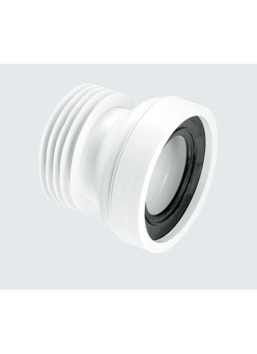 Picture of McAlpine 110mm Straight WC Connector