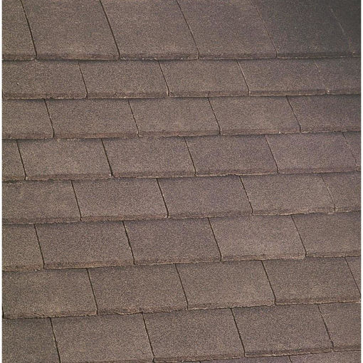Picture of Marley Plain Eaves Half Tile Antique Brown