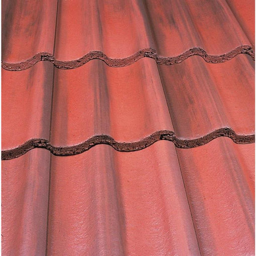 Picture of Marley Mendip Tile Old English Dark Red