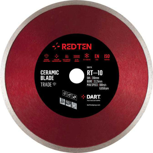 Picture of Dart 115mm RT-10 Smooth Cut Diamond Ceramic Blade