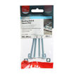 Picture of M6 x 80mm Roofing Bolts & Square Nuts (Pack of 4)