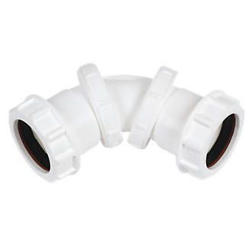Picture of Multiflex 40mm White Adjustable Bend