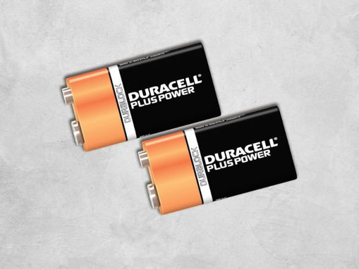 Picture of Duracell 9V Batteries (Pack of 2)