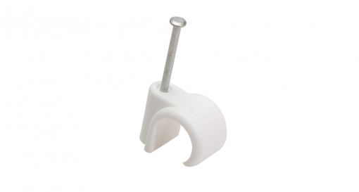 Picture of Talon 8mm White Nail-In Clip